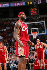 lebron james nba 090410 cle vs phi 06 39 1 For Cavs as They Overpower Boston. Bron Rocks the Miami aka Easter Six.