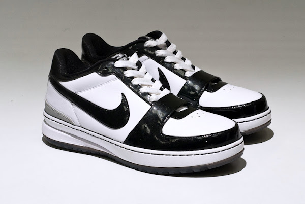 White and Black 101 Nike Zoom LeBron VI Low Sample Photos