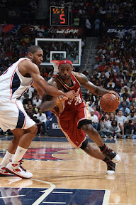 lebron james nba 090509 cle vs atl 53 game 3 LeBron Puts on Another MVP Show. Mo Gets Recruited as Soldier.