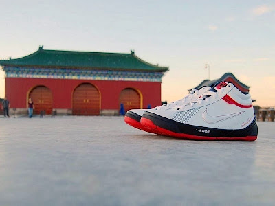 nike zoom lebron ambassador 2 gr black white red 1 01 Zoom LBJ Ambassador II ORAP Black White Red Actual Photos
