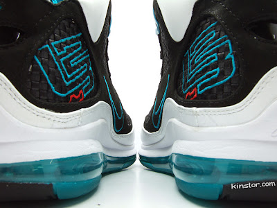 nike air max lebron 7 gr white black aqua 1 07 Upcoming Baltic Blue aka Aqua aka Red Carpet LeBron VII New Pics