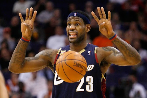 LBJ Records a Triple Double in OT Win in SacTown Cavs End Suns8217 Home Game Winning Streak