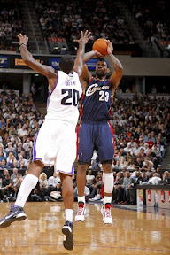 lebron james nba 091223 cle at sac 13 LBJ Records a Triple Double in OT Win in Sac Town. Cavs End Suns Home Game Winning Streak
