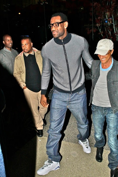LeBron James Wearing the Nike Air Jordan VII Defining Moments
