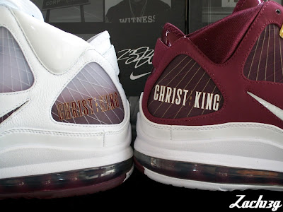 nike air max lebron 7 pe christ the king home 2 01 A Fresh Look at Air Max LeBron VII CTK Home Player Exclusive