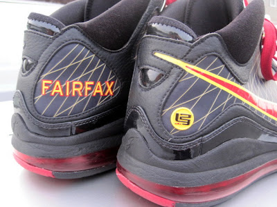 nike air max lebron 7 pe fairfax away 3 02 Nike Air Max LeBron VII (7) Fairfax Lions Home & Away PEs