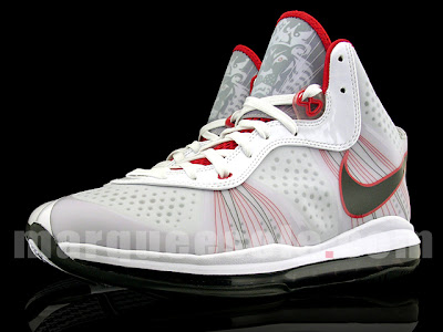 Introducing Nike LeBron 8 V/2 Version 2 Lighter Means Better? nike air max lebron 8 v2 white black red 1 01 Introducing Nike LeBron 8 V/2 Version 2 Lighter Means Better?