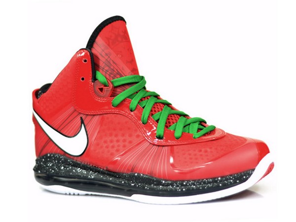 A Fresh Look at Nike Air Max LeBron 8 V2 Christmas Edition