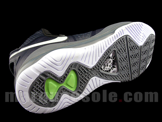Nike LeBron 8 V2 8211 BlackGreyWhiteNeon 8211 Actual Photos