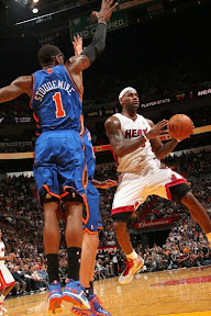 Feuled by Wades 40 and LBJs near Triple Double Heat Top Knicks. LeBron Unveils New Shoes. lebron james nba 101228 mia vs nyk 07 Feuled by Wades 40 and LBJs near Triple Double Heat Top Knicks. LeBron Unveils New Shoes.