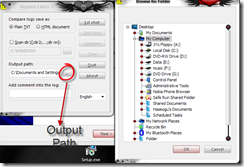 output path