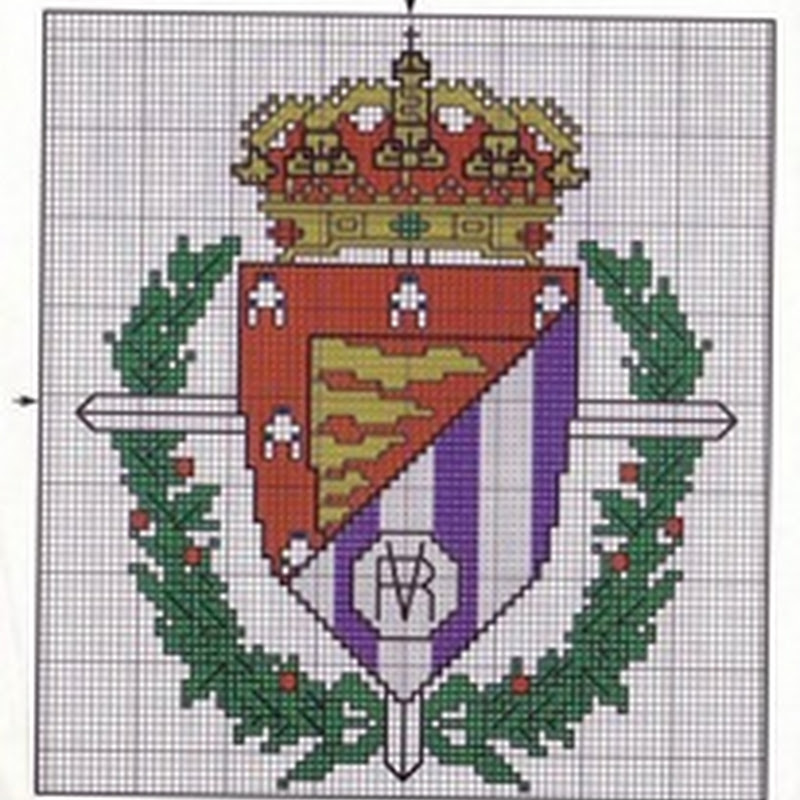 Esquemas punto de Cruz Real Valladolid
