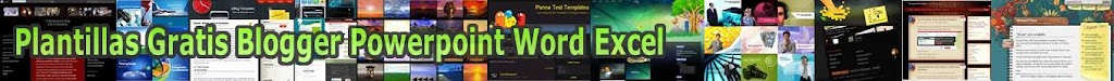 Plantillas Gratis Blogger Powerpoint Word Excel