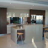 T/Pak, Timber Veneer & 60mm Caesarstone Benchtops