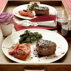 Pepper-Crusted Filet Mignon
