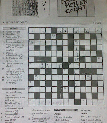 Crossword or Sudoku