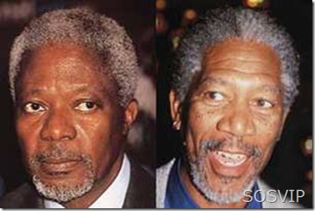Kofi Annan x Morgan Freeman