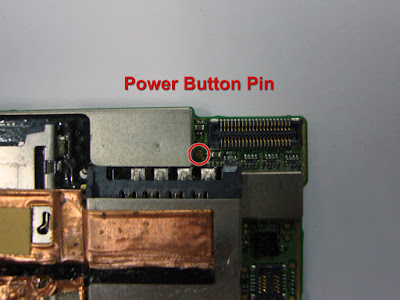 Google Nexus One power button replacement/connection pin