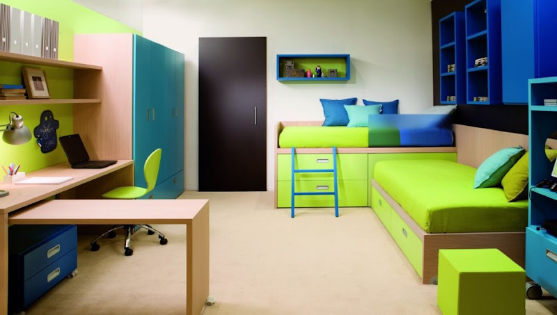 Twins Children Bedroom Decoration and Design Picture 4 Image for Twins Children Bedroom Decoration and Design