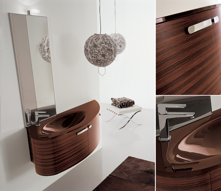 Colorful Bathroom Furniture, Luna Designer, Bathroom Furniture, Furniture Design