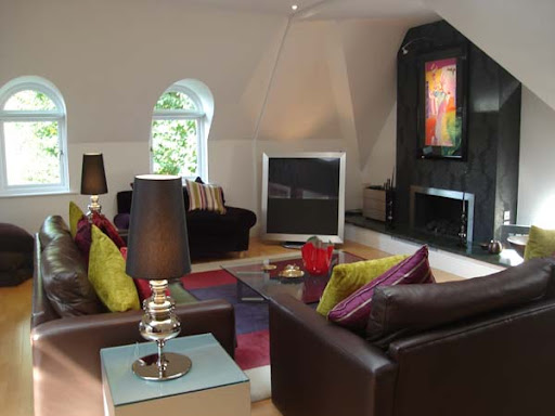 Modern Highlights Living Room, Modern Living Room, Interior House Design