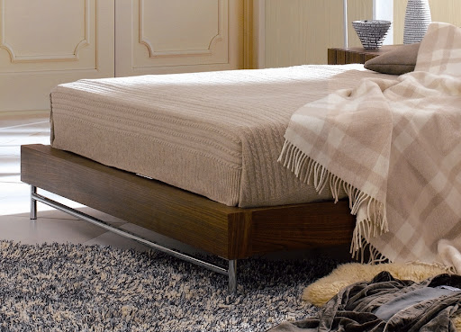 Modern Walnut Double Bed Design Picture 2 Image fro Modern Walnut Double Bed Design