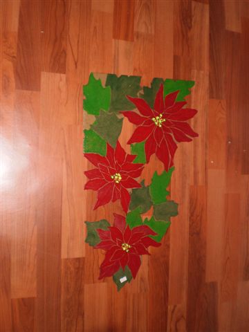 Flower for hanging