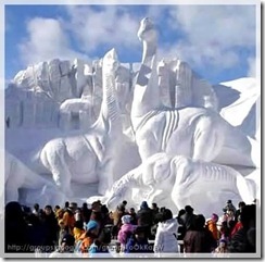 Fascinating ice and snow sculpture (16)