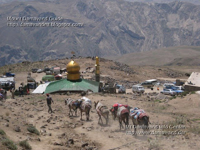 Accommodation in Mt Damavand Camp 2 Base  Goosfand Sara