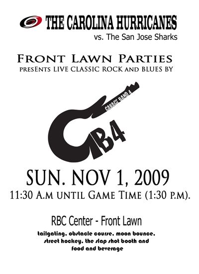 GB4@ RBC Center Front Lawn Party - Nov 1 2009