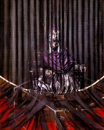 Francis Bacon - Autre variation d'après le portrait du pape Innocent X de Velasquez - 1950
