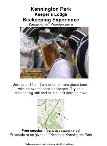 Beekeeping experience flyer