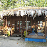 View of our beach side digs.