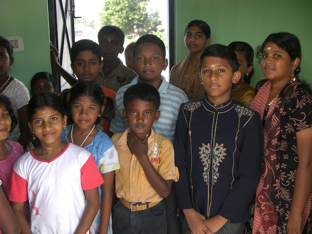 Children at Inaguration of Library