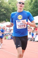 8. Trollinger Halbmarathon 25.05.08 - Zieleinlauf Henrik
