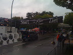 10. Mercedes-Benz Halbmarathon 07.09.08 - Drei Mal musste man über diese Linie.