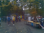 1. Asics Grand 10 12.10.08 - Langsam füllt sich der Wechselbereich...