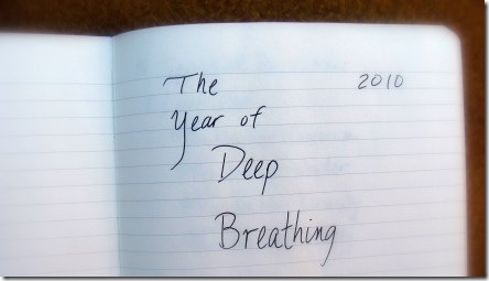 Year of Deep Breathing