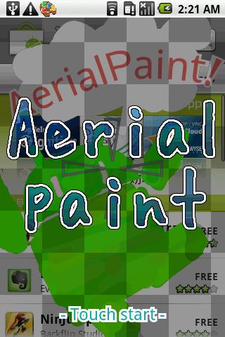Aerial paint