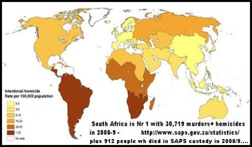 Homicide stats worldwide map UNodc org Homicide stats worldwide map UNodc org