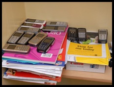 70 plus mobiles linked to websites advertising prostitution and to recruit women were found