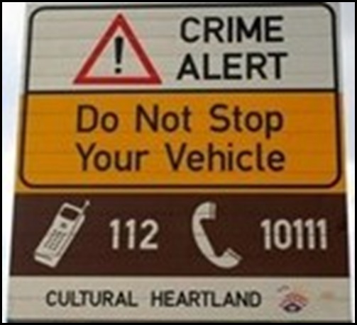 CrimeAlertToSouthAfricanMotorists