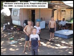 Afrikaner_Poor in caravan housing