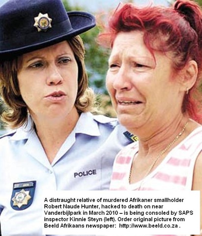 [Hunter Robert Naude Vanderbijlpark AH hacked to death RELATIVE CONSOLED BY SAPS INSP KINNIE STEYN[8].jpg]