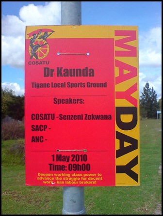 SACP 34 Days of Activism pamphlet distorted to spread panic amongst AfrikanerBoer community May 25 2010 AWB picture