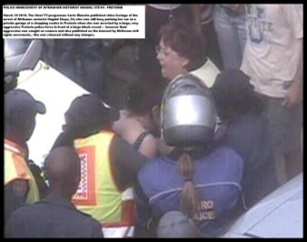 MagdelSteynIllegalArrestHumanRightsAbuseMarch142010CarteblancheAfriForum
