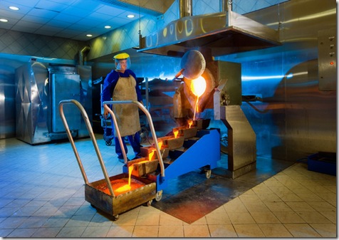 Pamodzi Gold Pour East Rand mine