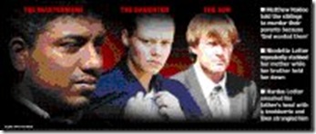 Johan and Riekie Lotter with murderer Matthew Naidoo