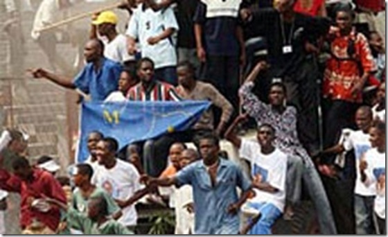 Congo Football Voodofear Riot