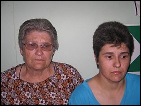 Pretorius Rika right_ Terblanche Maria left Middelburg crime victims beserk knifeman Oct 1 2009